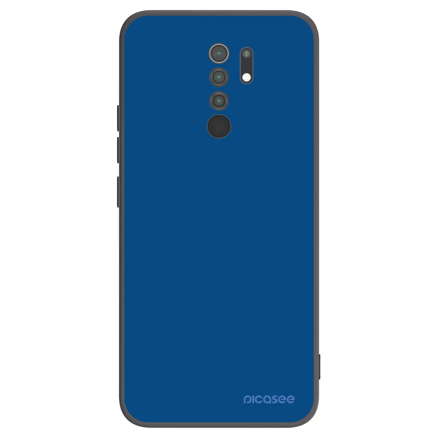 Picasee Μαύρη θήκη σιλικόνης για Xiaomi Redmi 9 - Navy Blue