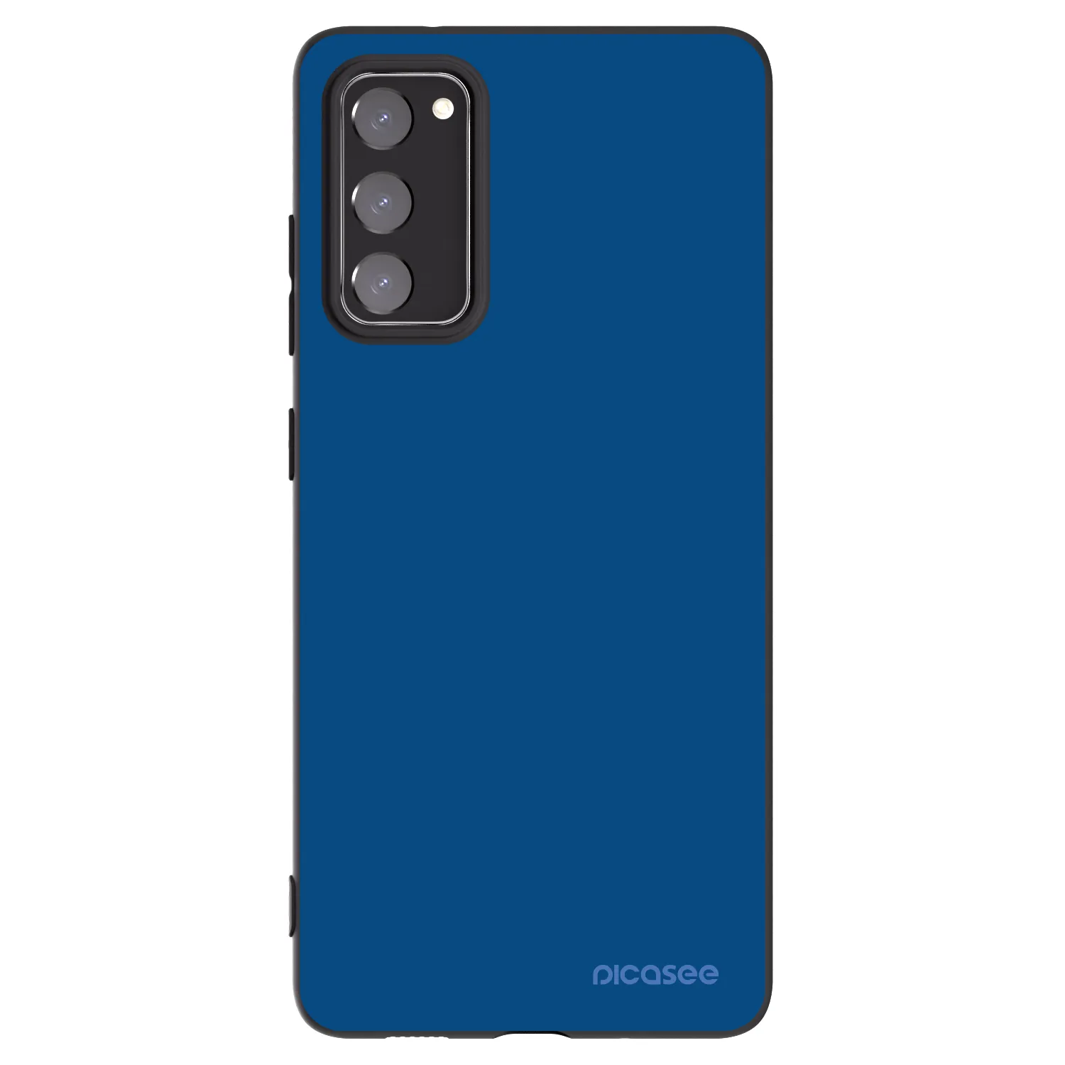 Picasee Μαύρη θήκη σιλικόνης για Samsung Galaxy S20 FE - Navy Blue