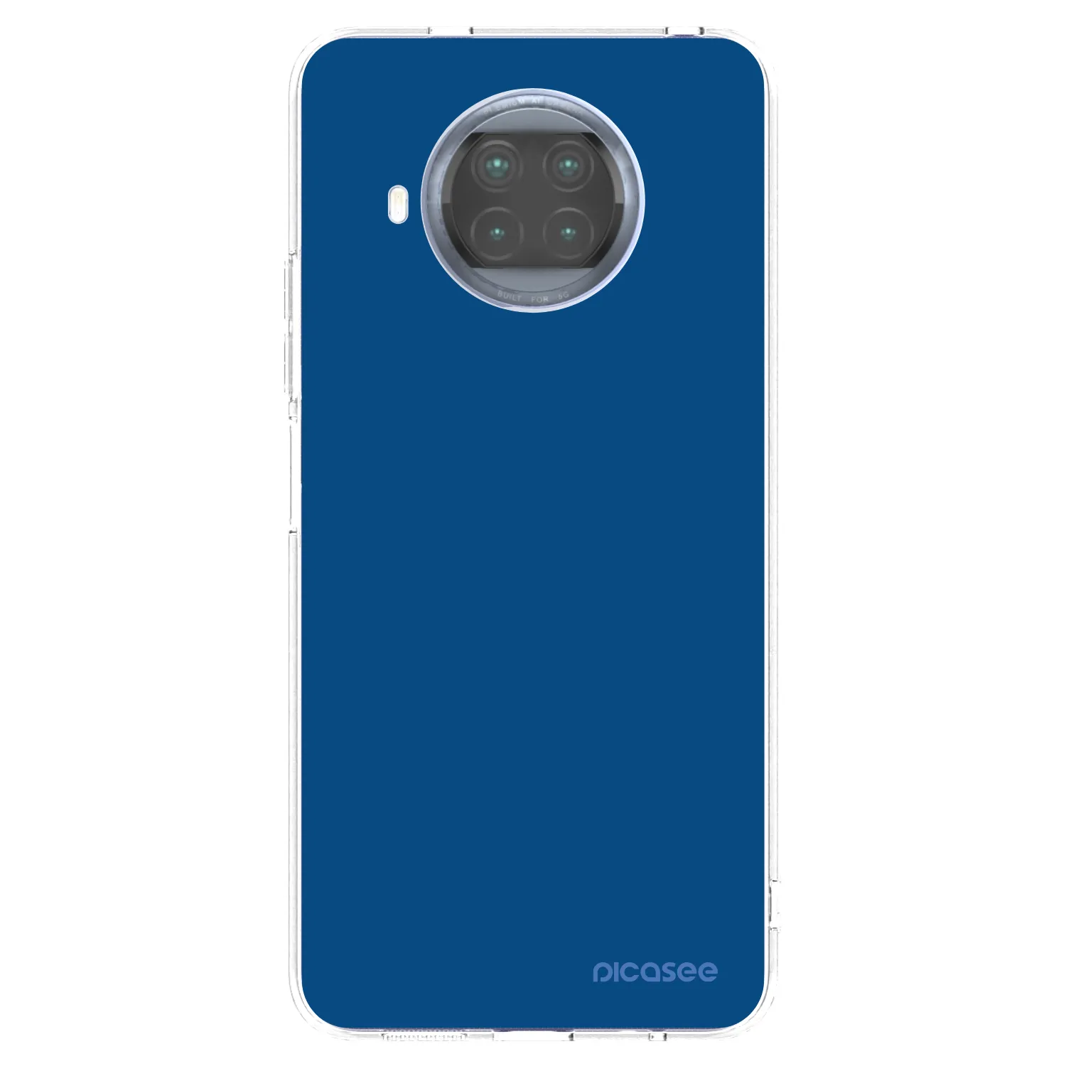 Picasee διαφανής θήκη σιλικόνης Xiaomi Mi 10T Lite - Navy Blue
