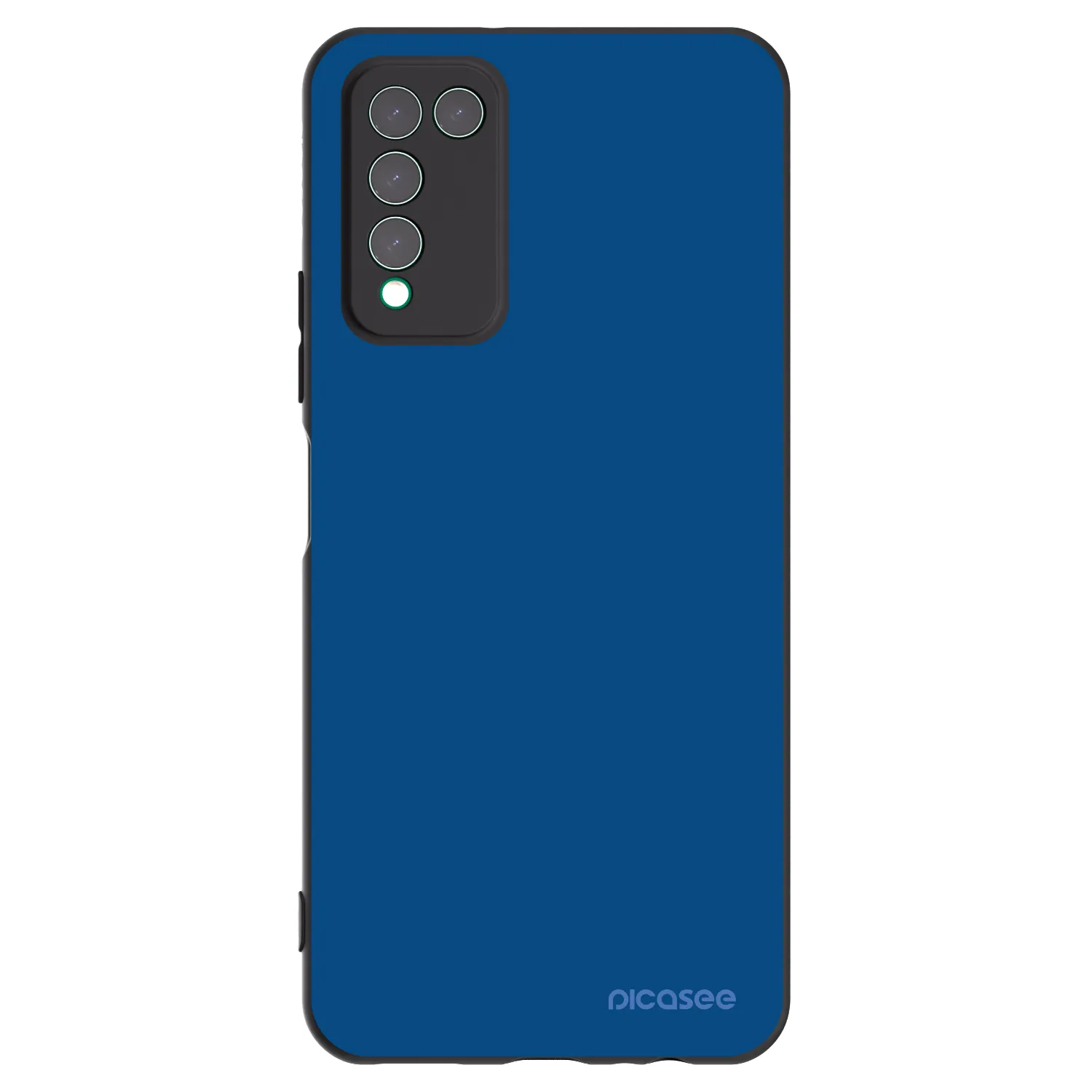 Picasee Μαύρη θήκη σιλικόνης για Honor 10X Lite - Navy Blue