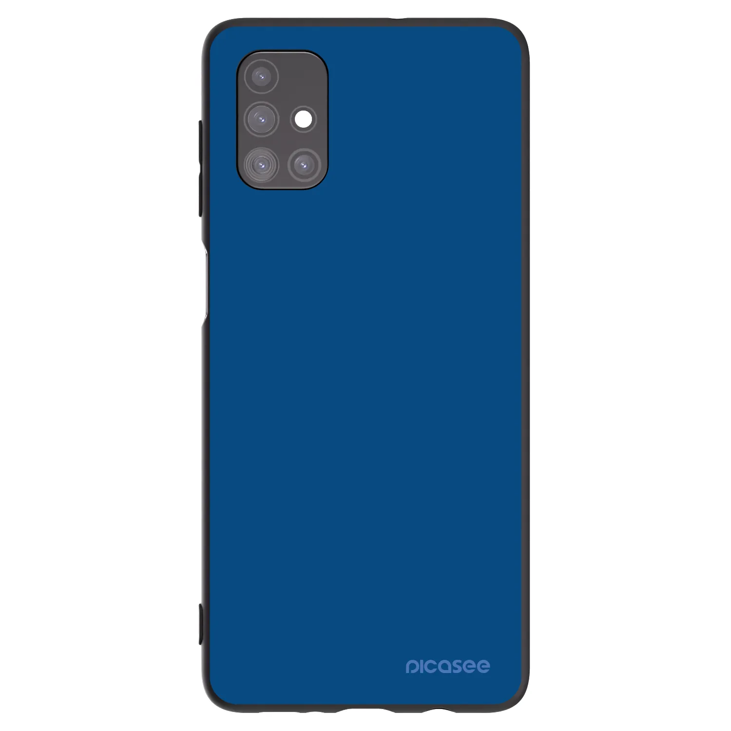 Picasee Μαύρη θήκη σιλικόνης για Samsung Galaxy M51 M515F - Navy Blue