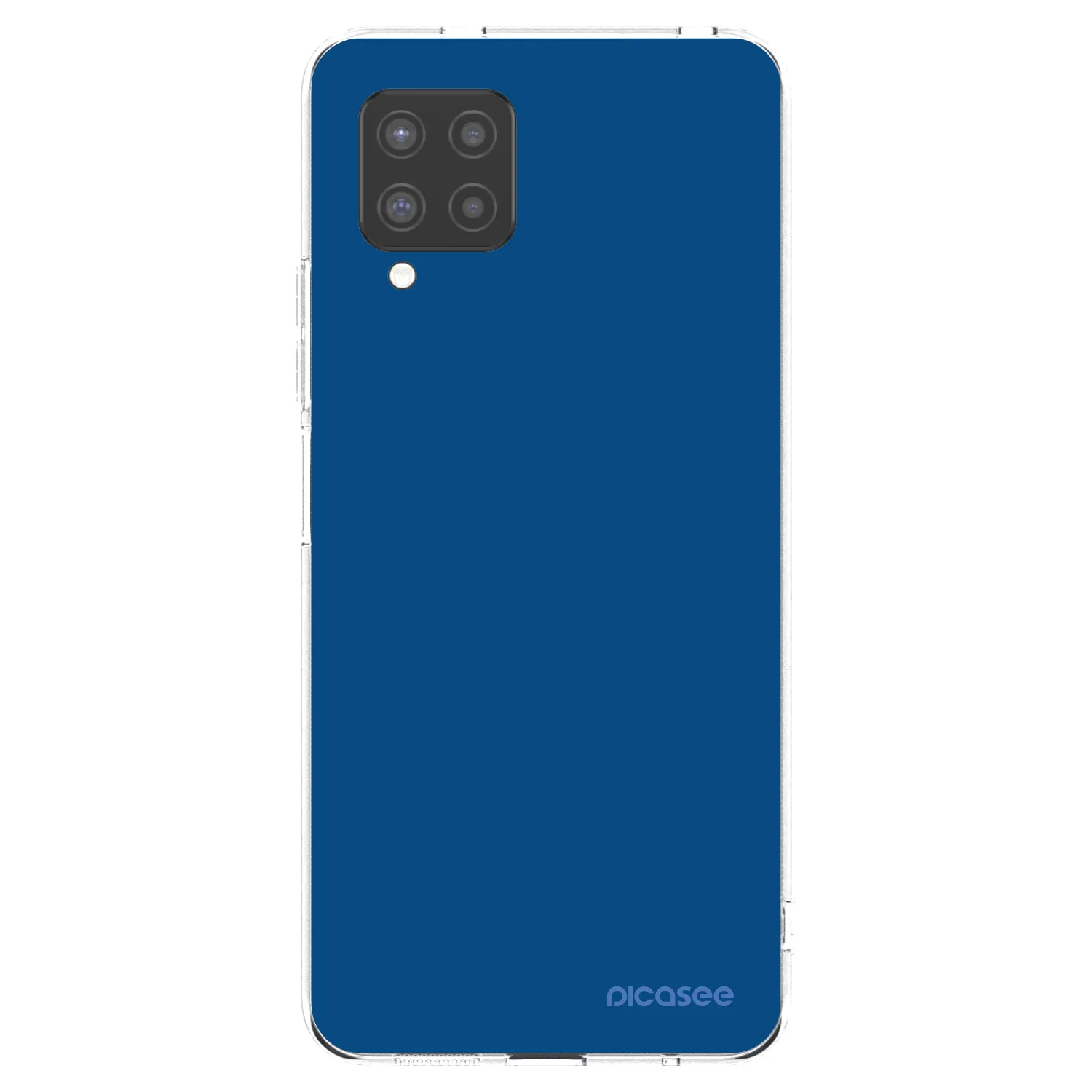 Picasee διαφανής θήκη σιλικόνης Samsung Galaxy A42 A426B - Navy Blue