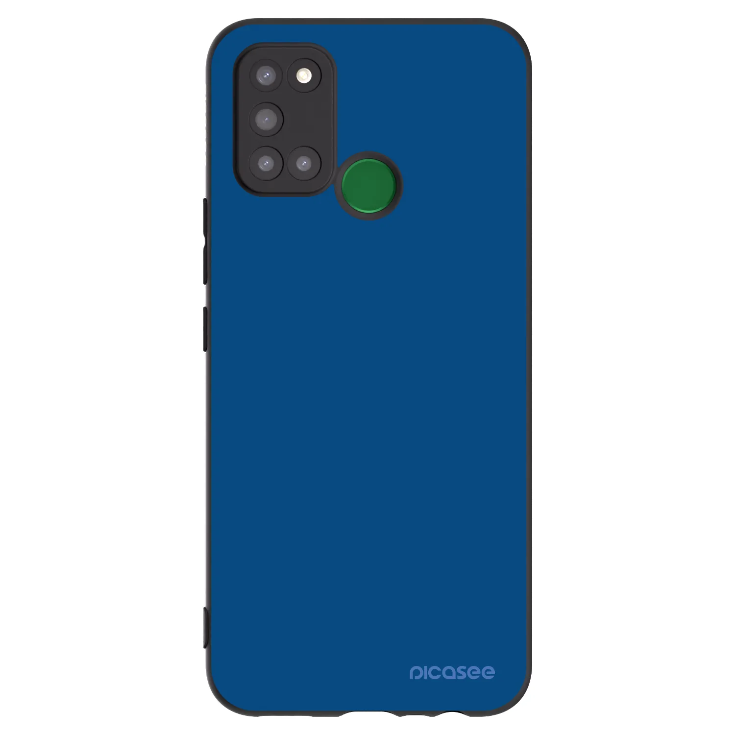Picasee Μαύρη θήκη σιλικόνης για Realme 7i - Navy Blue