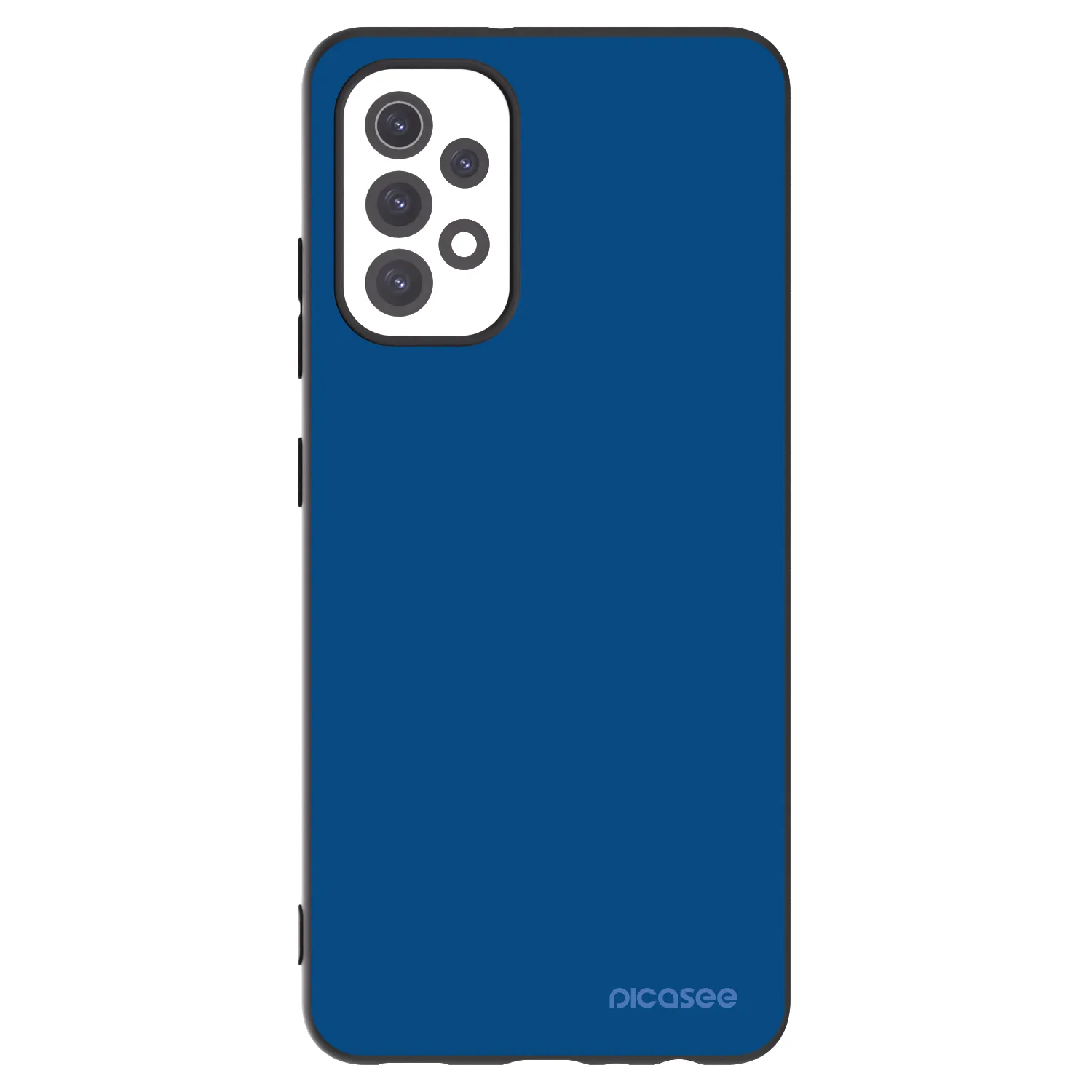 Picasee Μαύρη θήκη σιλικόνης για Samsung Galaxy A32 5G A326B - Navy Blue