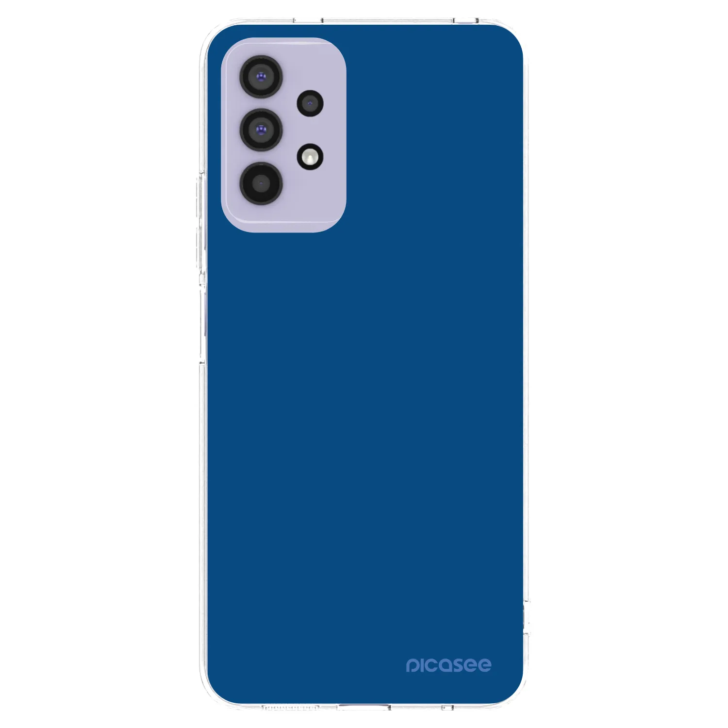 Picasee διαφανής θήκη σιλικόνης Samsung Galaxy A32 4G SM-A325F - Navy Blue