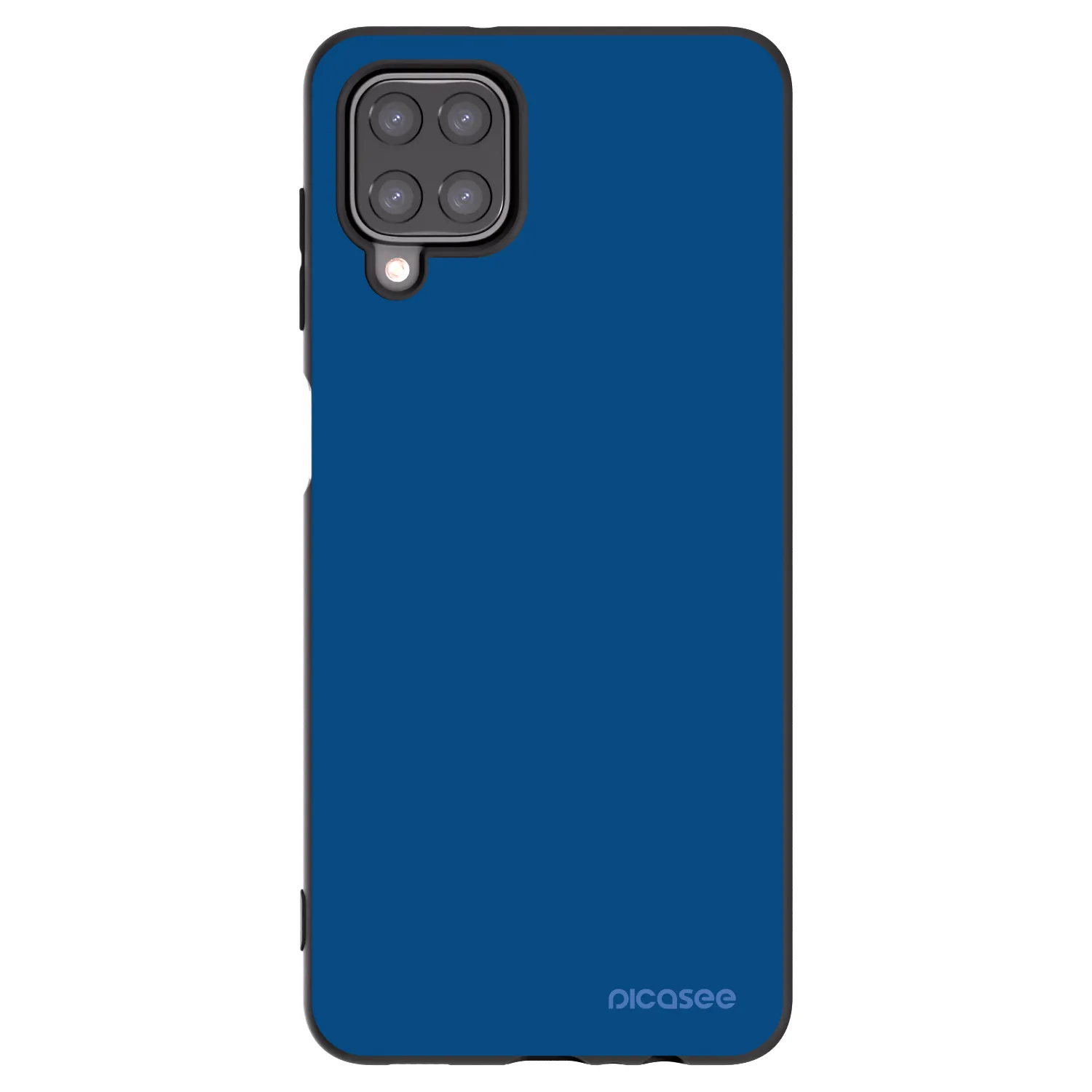Picasee Μαύρη θήκη σιλικόνης για Samsung Galaxy M12 M127F - Navy Blue