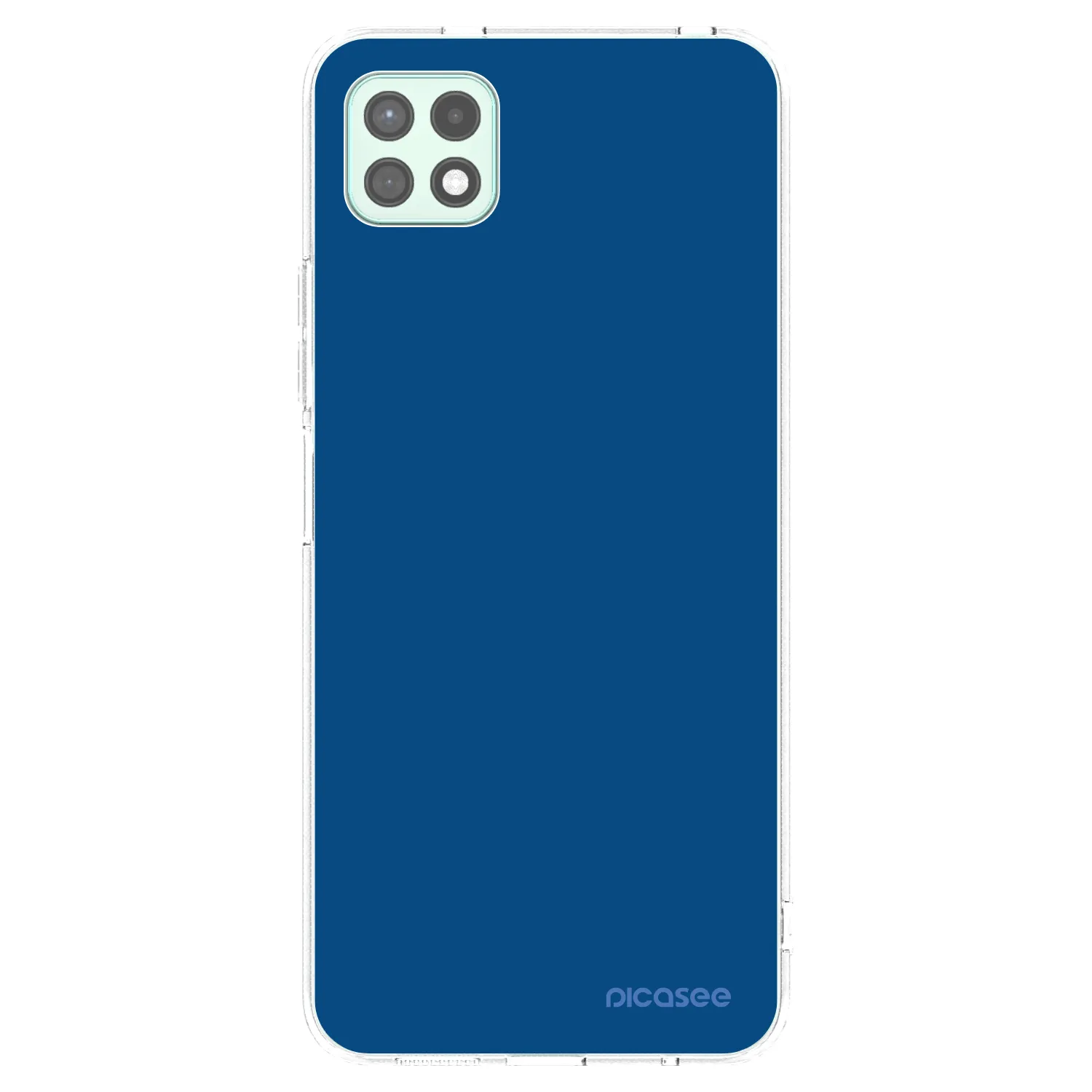 Picasee διαφανής θήκη σιλικόνης Samsung Galaxy A22 A226B 5G - Navy Blue