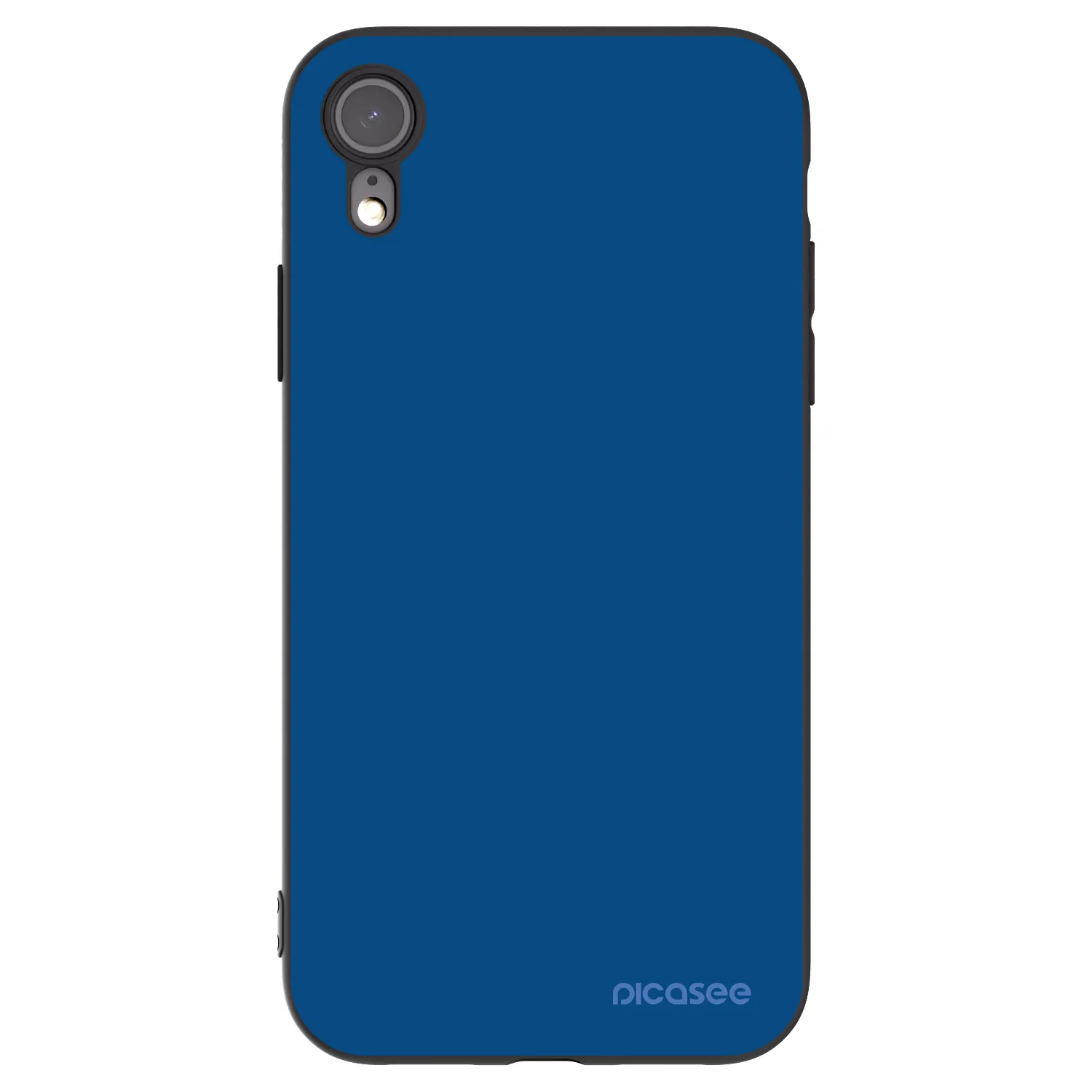 Picasee Μαύρη θήκη σιλικόνης για Apple iPhone 6 Plus/6S Plus - Navy Blue