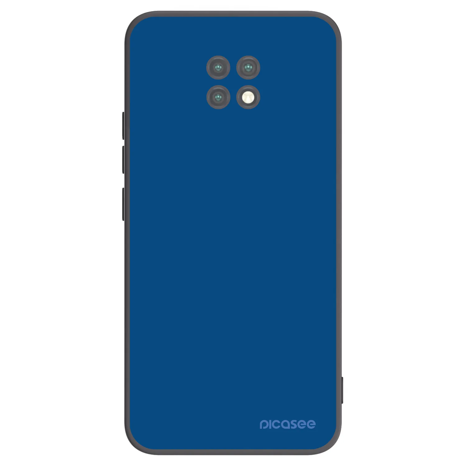 Picasee Μαύρη θήκη σιλικόνης για Xiaomi Redmi Note 9T - Navy Blue