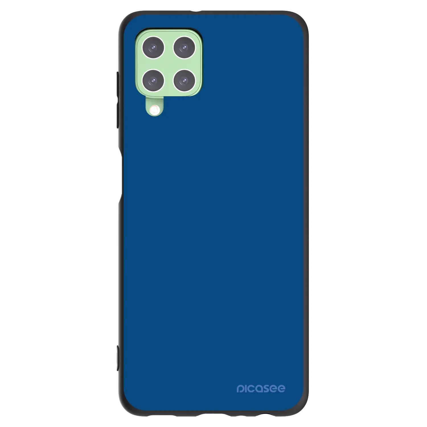 Picasee Μαύρη θήκη σιλικόνης για Samsung Galaxy A22 A225F 4G - Navy Blue