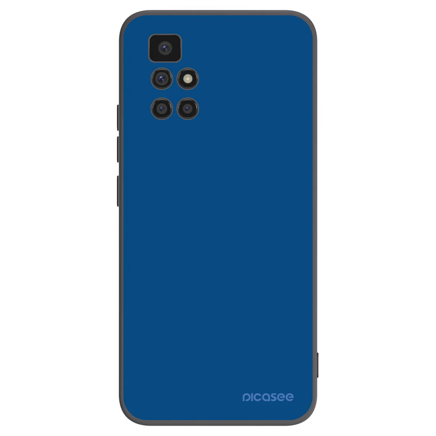 Picasee Μαύρη θήκη σιλικόνης για Xiaomi Redmi 10 - Navy Blue