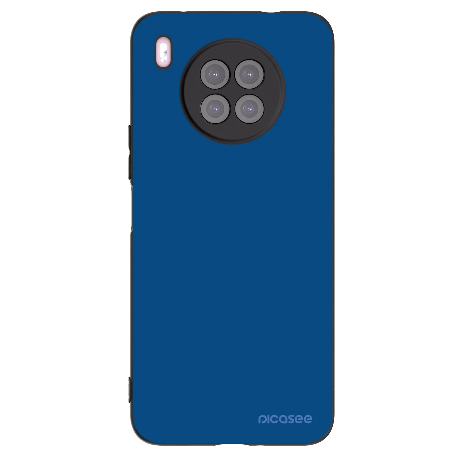 Picasee Μαύρη θήκη σιλικόνης για Huawei Nova 8i - Navy Blue