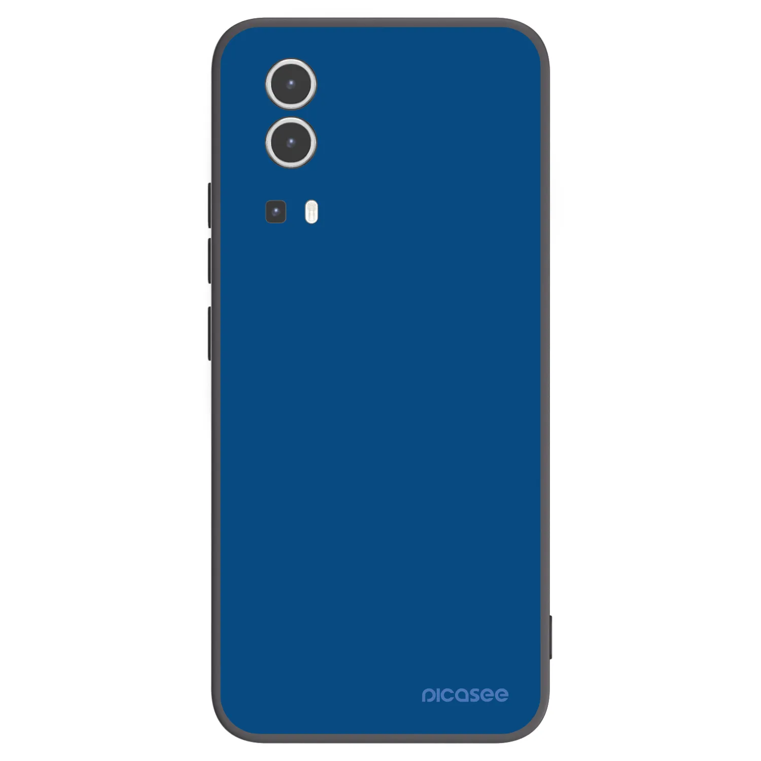 Picasee Μαύρη θήκη σιλικόνης για Vivo Y72 5G - Navy Blue