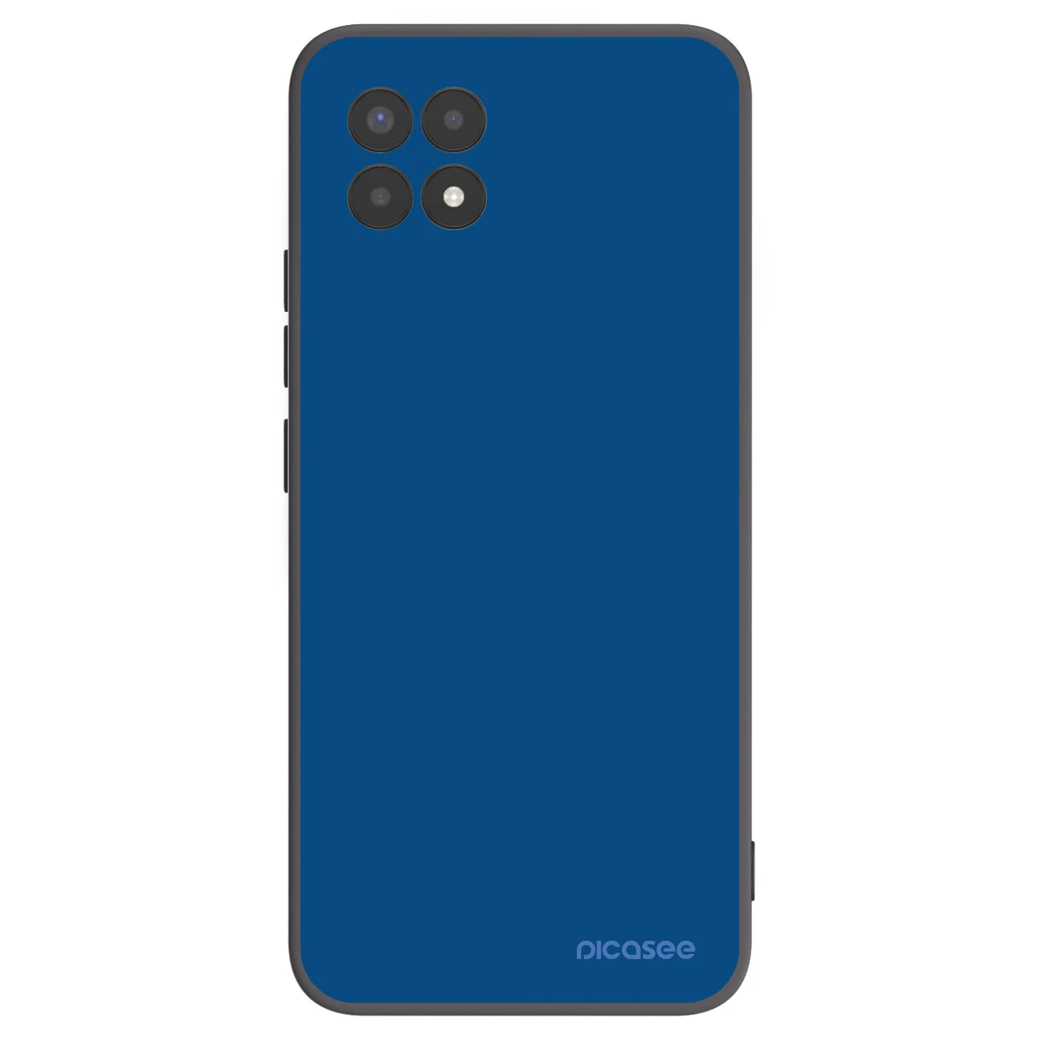 Picasee Μαύρη θήκη σιλικόνης για Realme 8i - Navy Blue