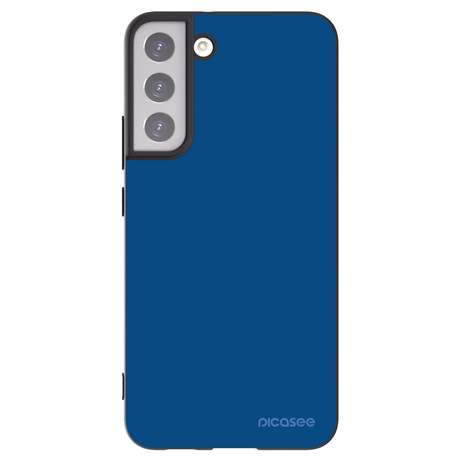 Picasee Μαύρη θήκη σιλικόνης για Samsung Galaxy S22+ 5G - Navy Blue
