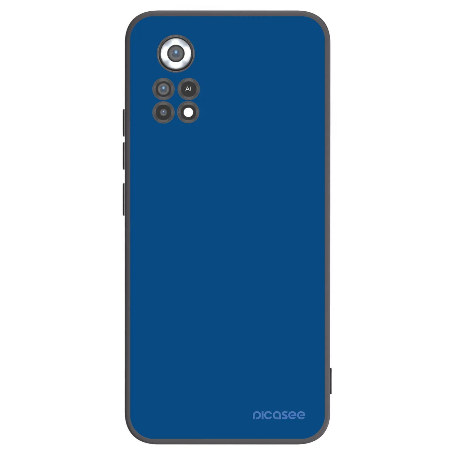 Picasee Μαύρη θήκη σιλικόνης για Xiaomi Poco X4 Pro 5G - Navy Blue