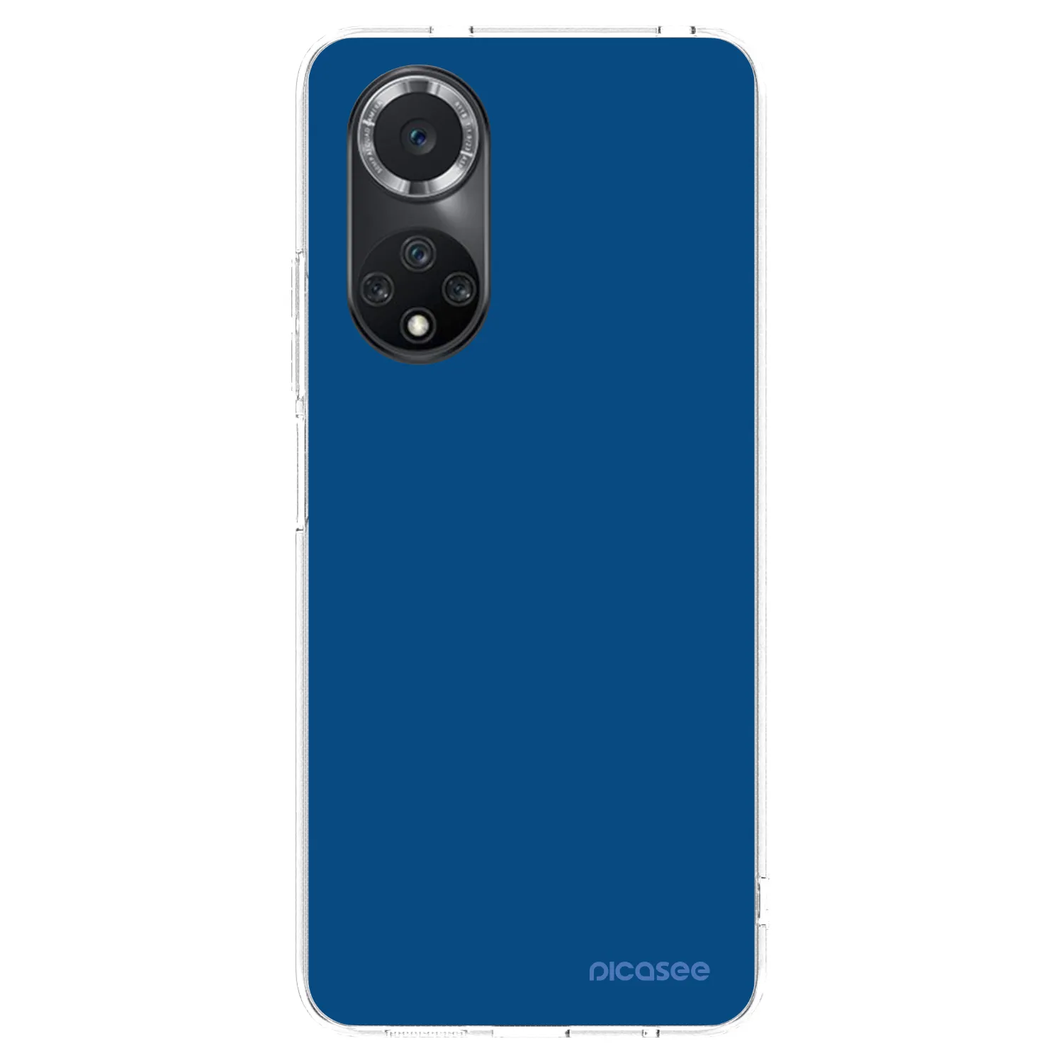 Picasee διαφανής θήκη σιλικόνης Huawei Nova 9 SE - Navy Blue