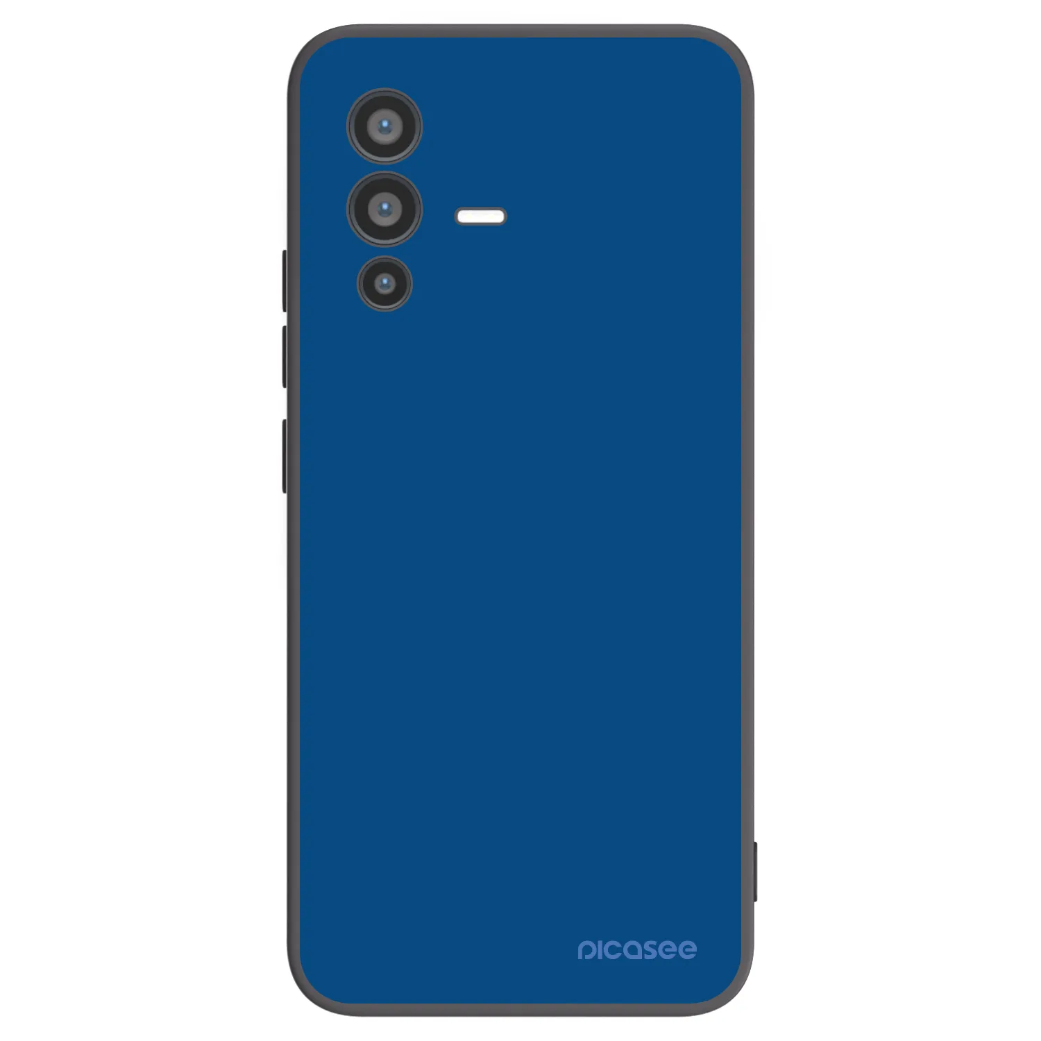 Picasee Μαύρη θήκη σιλικόνης για Vivo V23 5G - Navy Blue