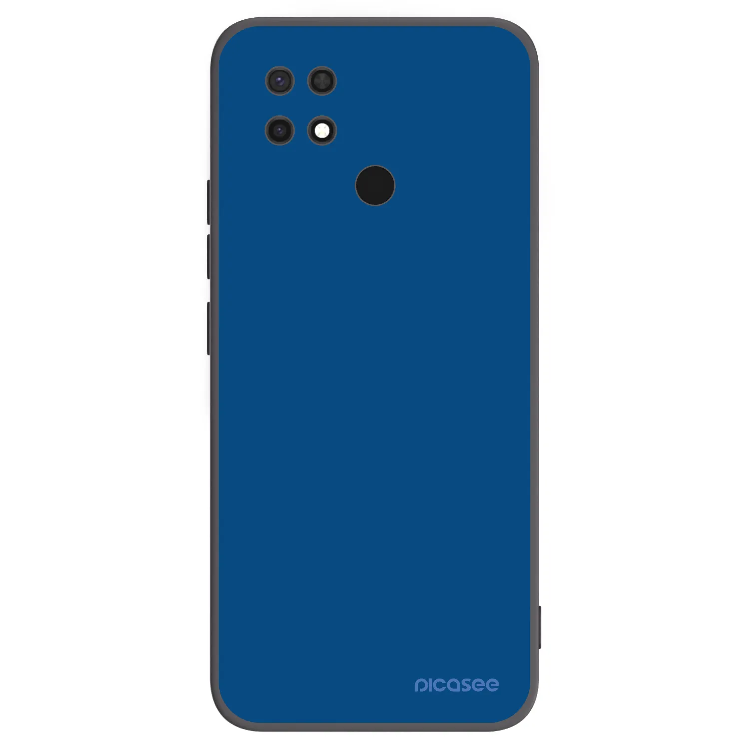 Picasee Μαύρη θήκη σιλικόνης για Xiaomi Redmi 10C - Navy Blue