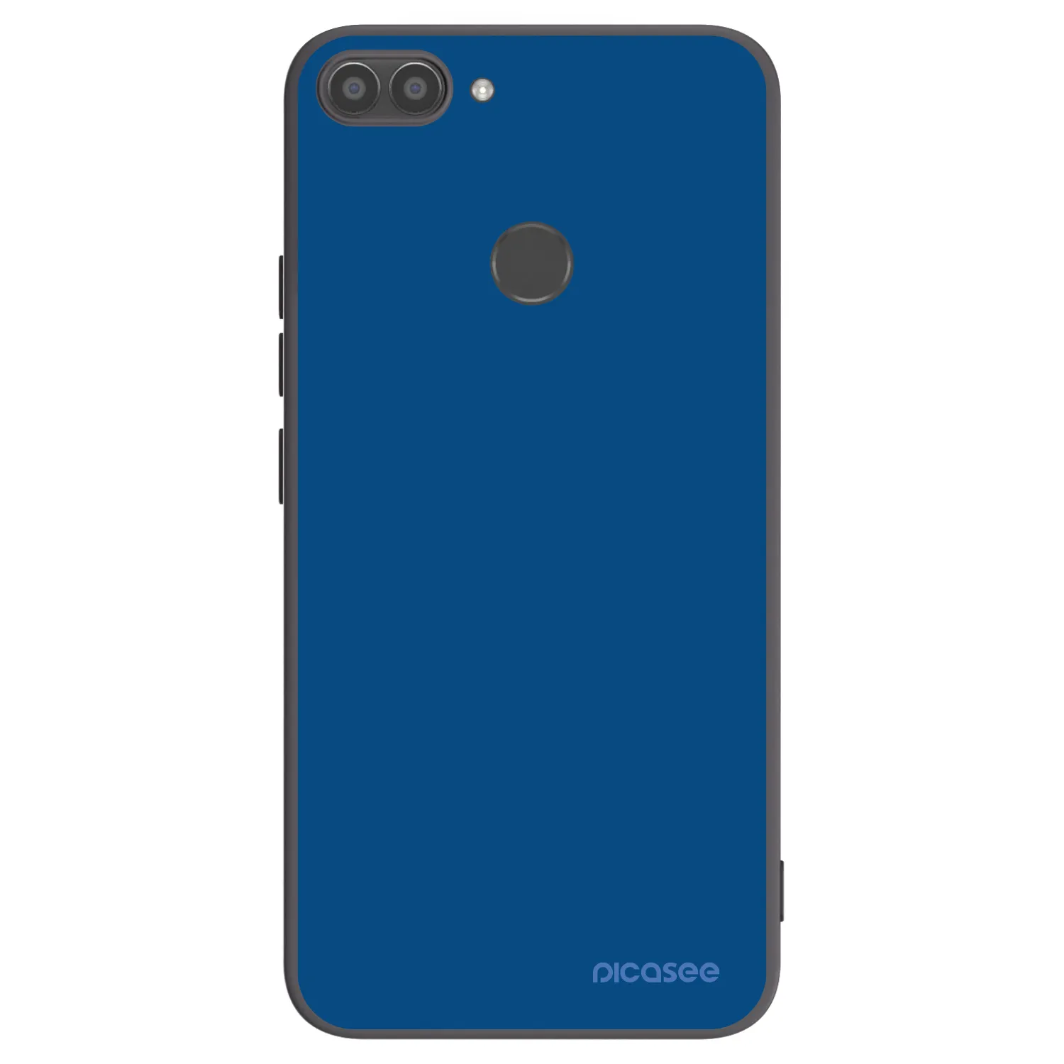 Picasee Μαύρη θήκη σιλικόνης για Huawei P Smart - Navy Blue
