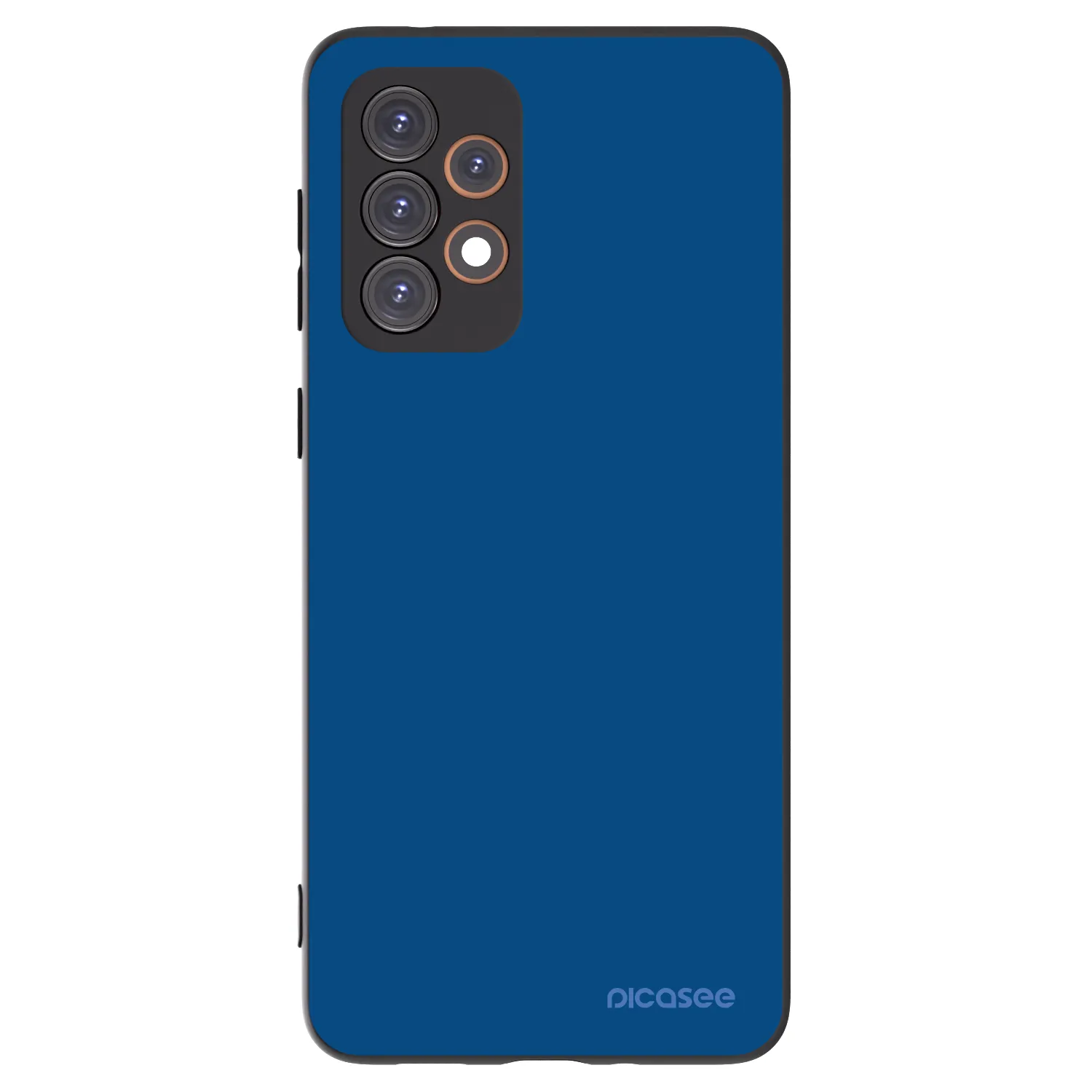 Picasee Μαύρη θήκη σιλικόνης για Samsung Galaxy A33 5G A336 - Navy Blue