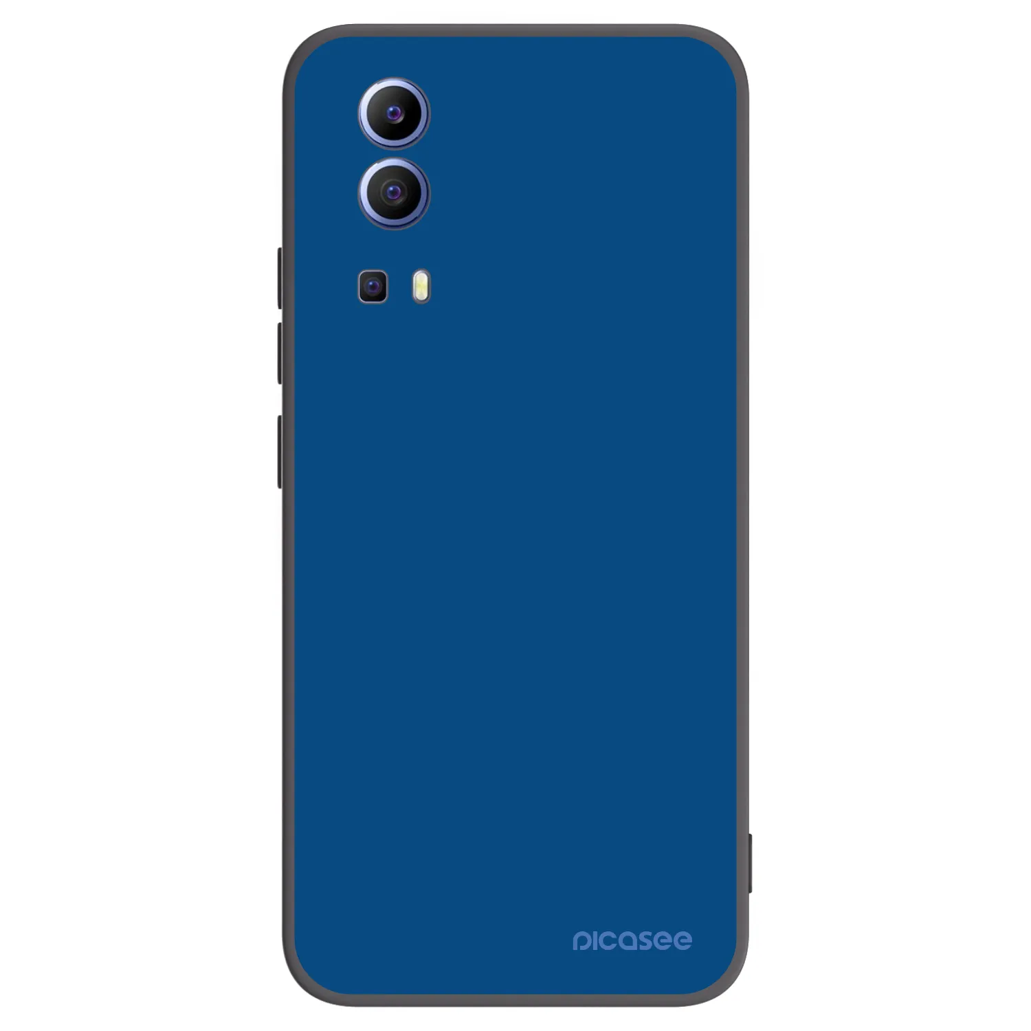 Picasee Μαύρη θήκη σιλικόνης για Vivo Y52 5G - Navy Blue