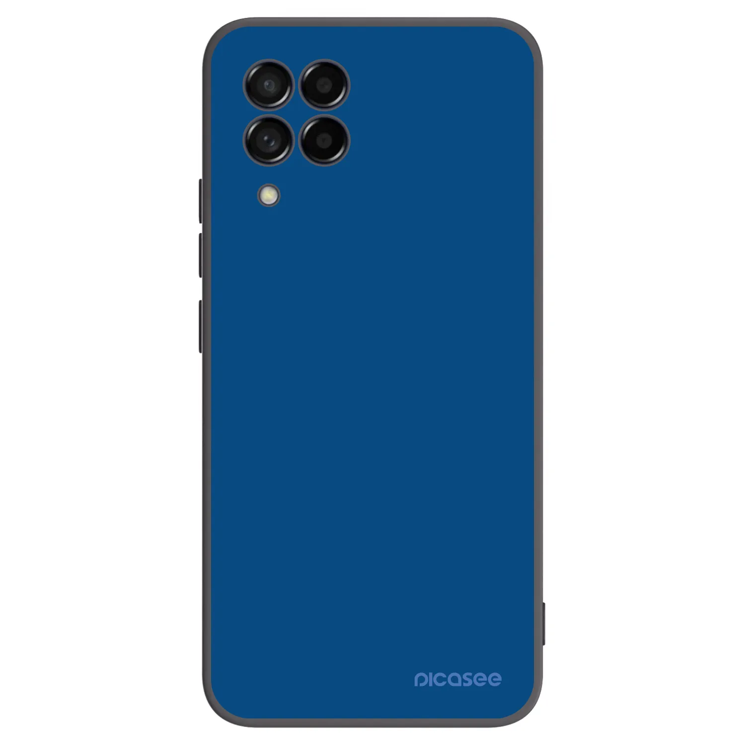 Picasee Μαύρη θήκη σιλικόνης για Samsung Galaxy M53 5G - Navy Blue