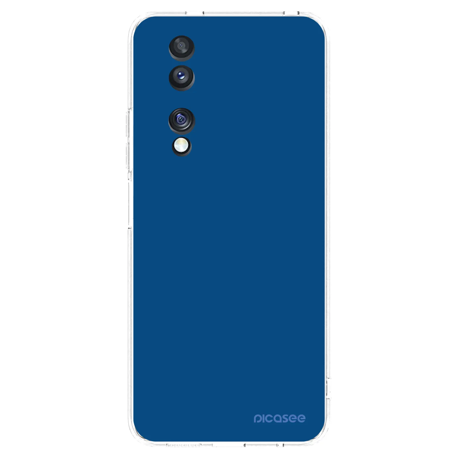 Picasee διαφανής θήκη σιλικόνης Honor 70 - Navy Blue
