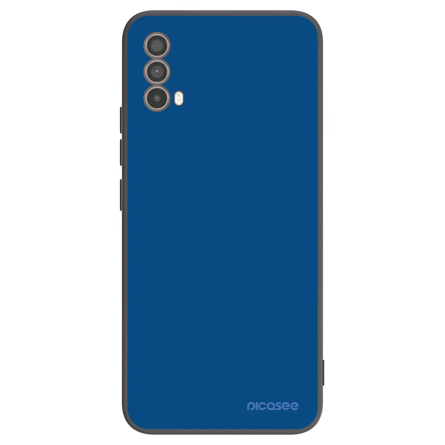 Picasee Μαύρη θήκη σιλικόνης για Motorola Moto E40 - Navy Blue