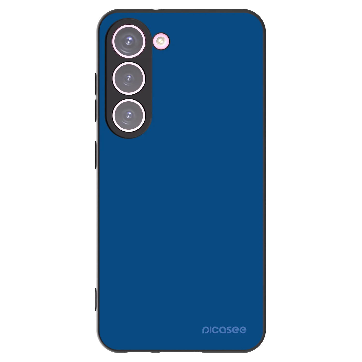 Picasee Μαύρη θήκη σιλικόνης για Samsung Galaxy S23 5G - Navy Blue