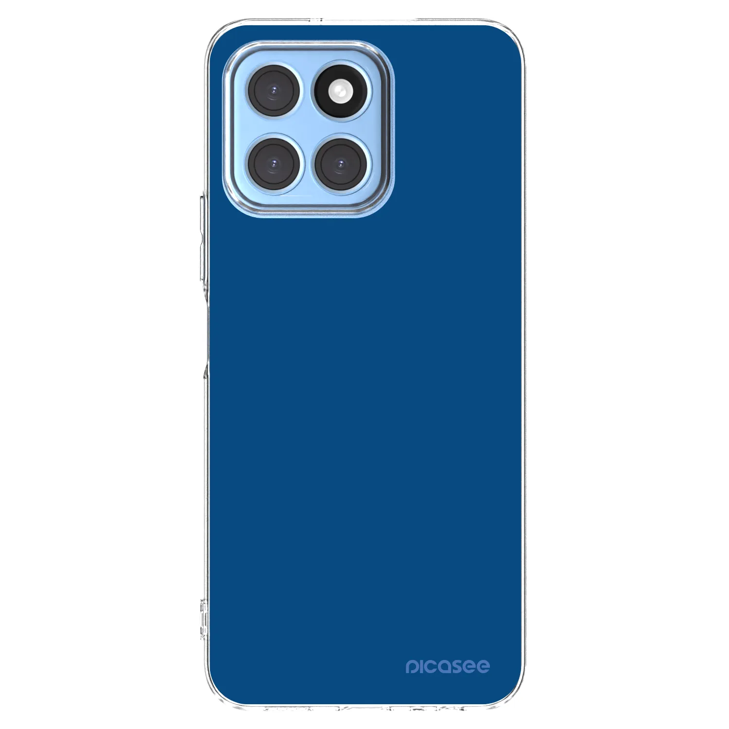 Picasee διαφανής θήκη σιλικόνης Honor X6 - Navy Blue