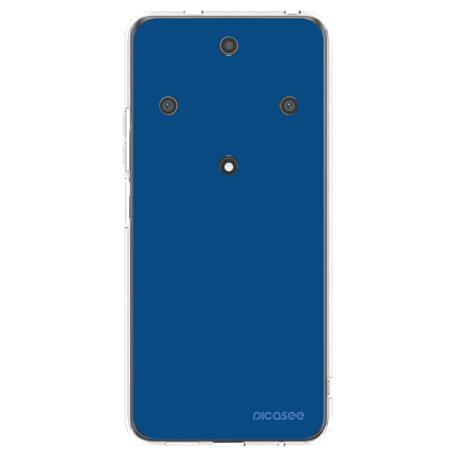 Picasee διαφανής θήκη σιλικόνης Honor Magic5 Lite 5G - Navy Blue
