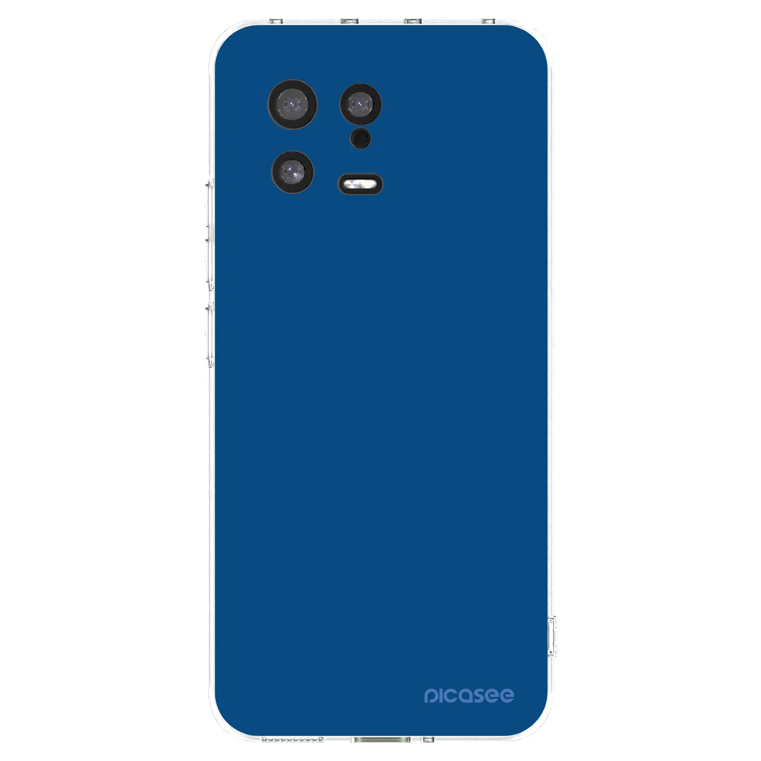 Picasee διαφανής θήκη σιλικόνης Xiaomi 13 - Navy Blue