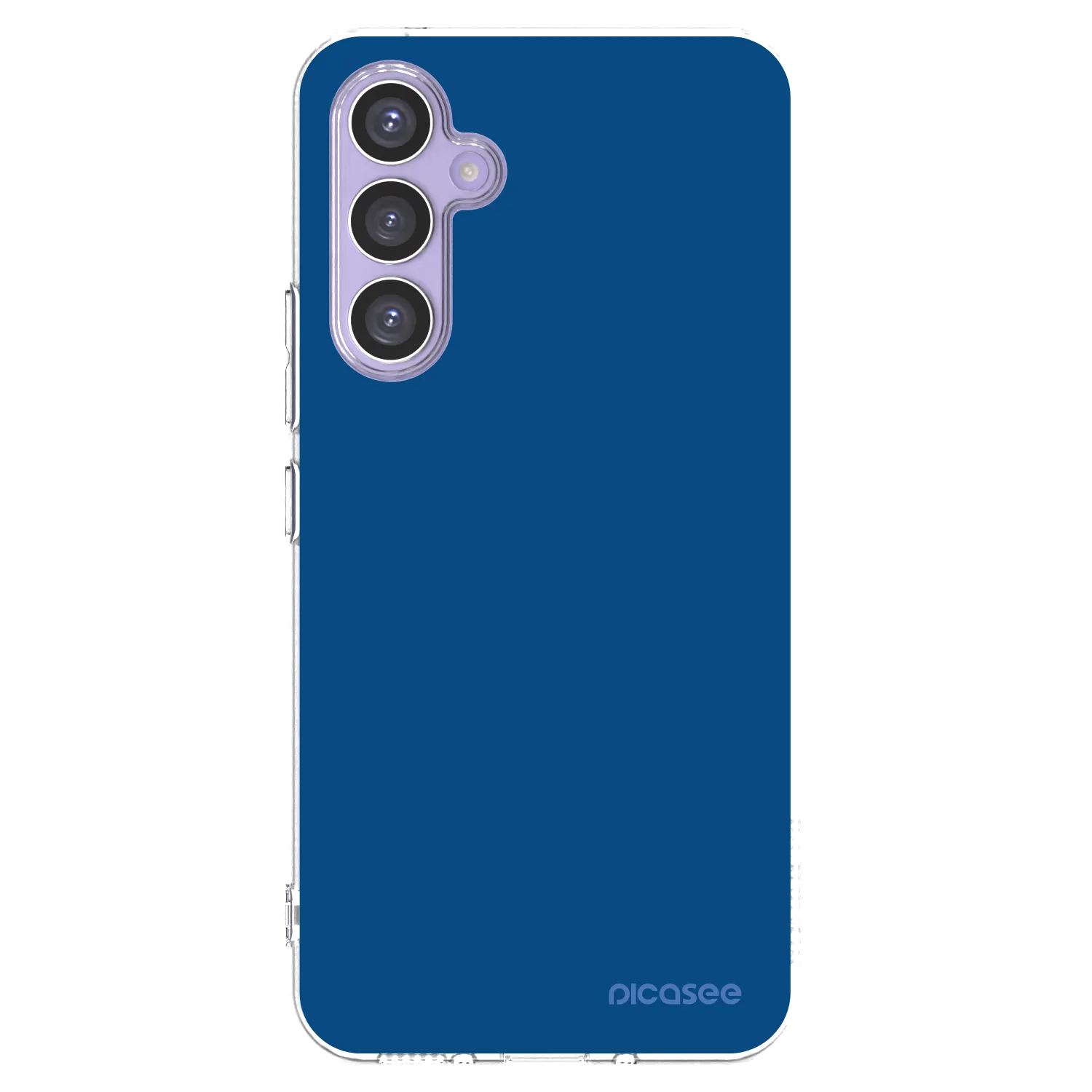 Picasee διαφανής θήκη σιλικόνης Samsung Galaxy A54 5G A546B - Navy Blue