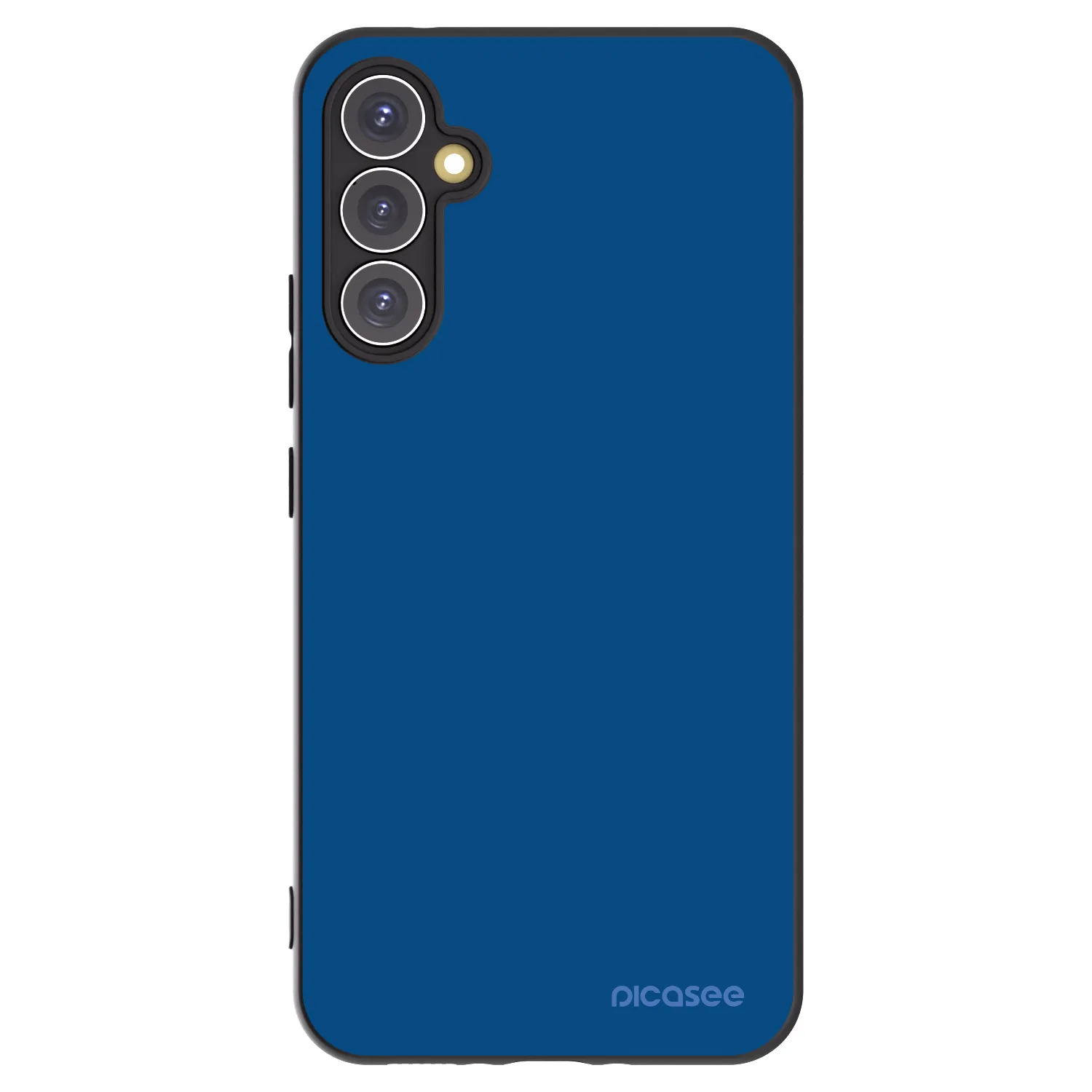 Picasee Μαύρη θήκη σιλικόνης για Samsung Galaxy A34 5G A346B - Navy Blue