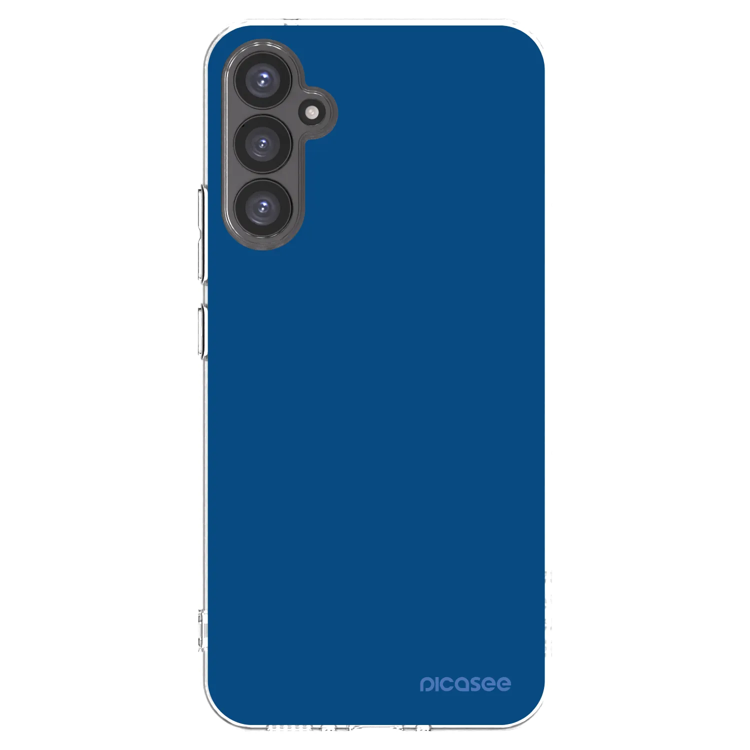 Picasee διαφανής θήκη σιλικόνης Samsung Galaxy A34 5G A346B - Navy Blue