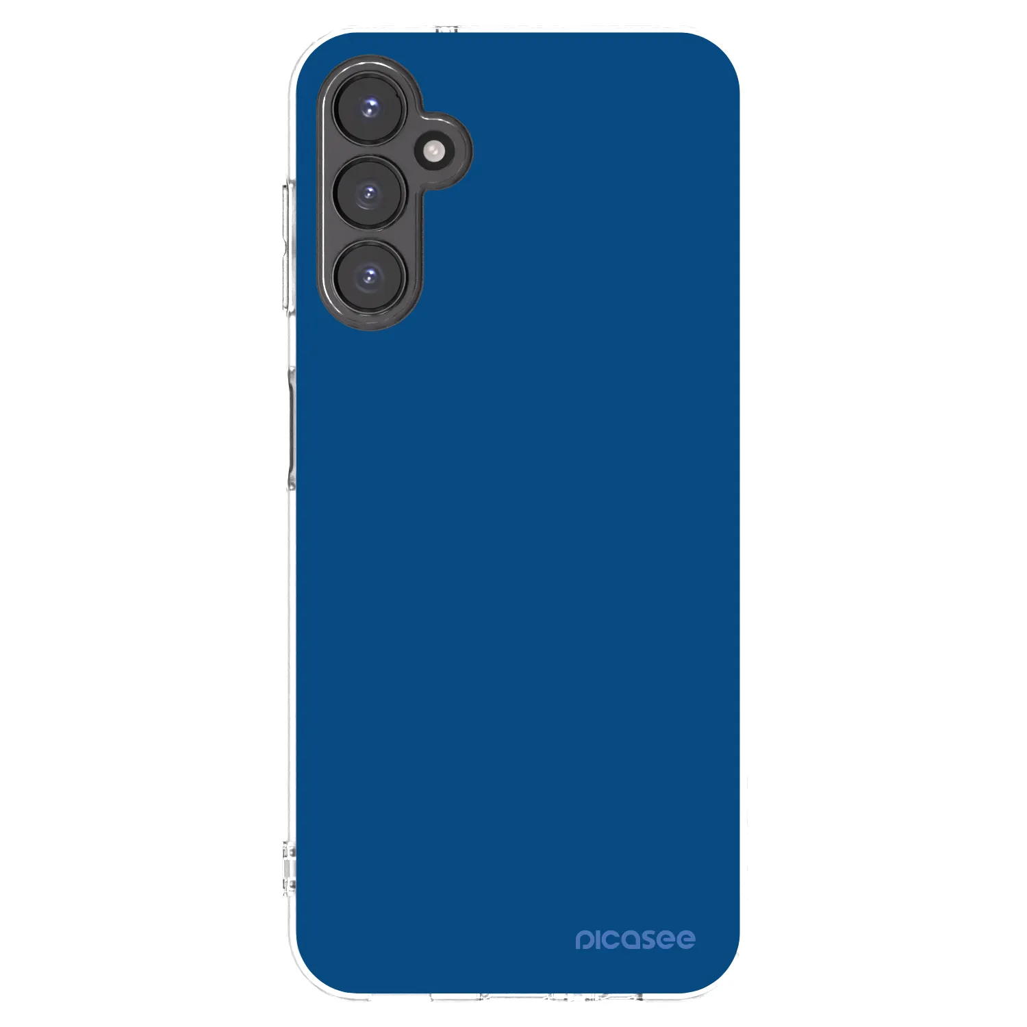 Picasee διαφανής θήκη σιλικόνης Samsung Galaxy A14 5G A146P - Navy Blue