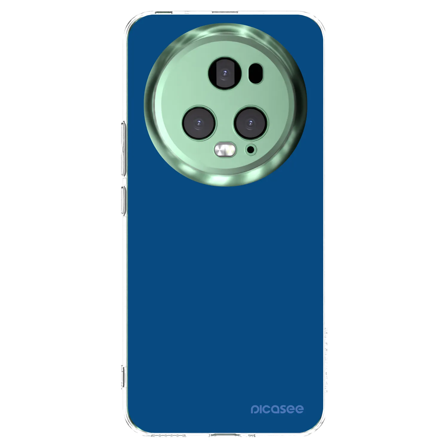Picasee διαφανής θήκη σιλικόνης Honor Magic5 Pro - Navy Blue