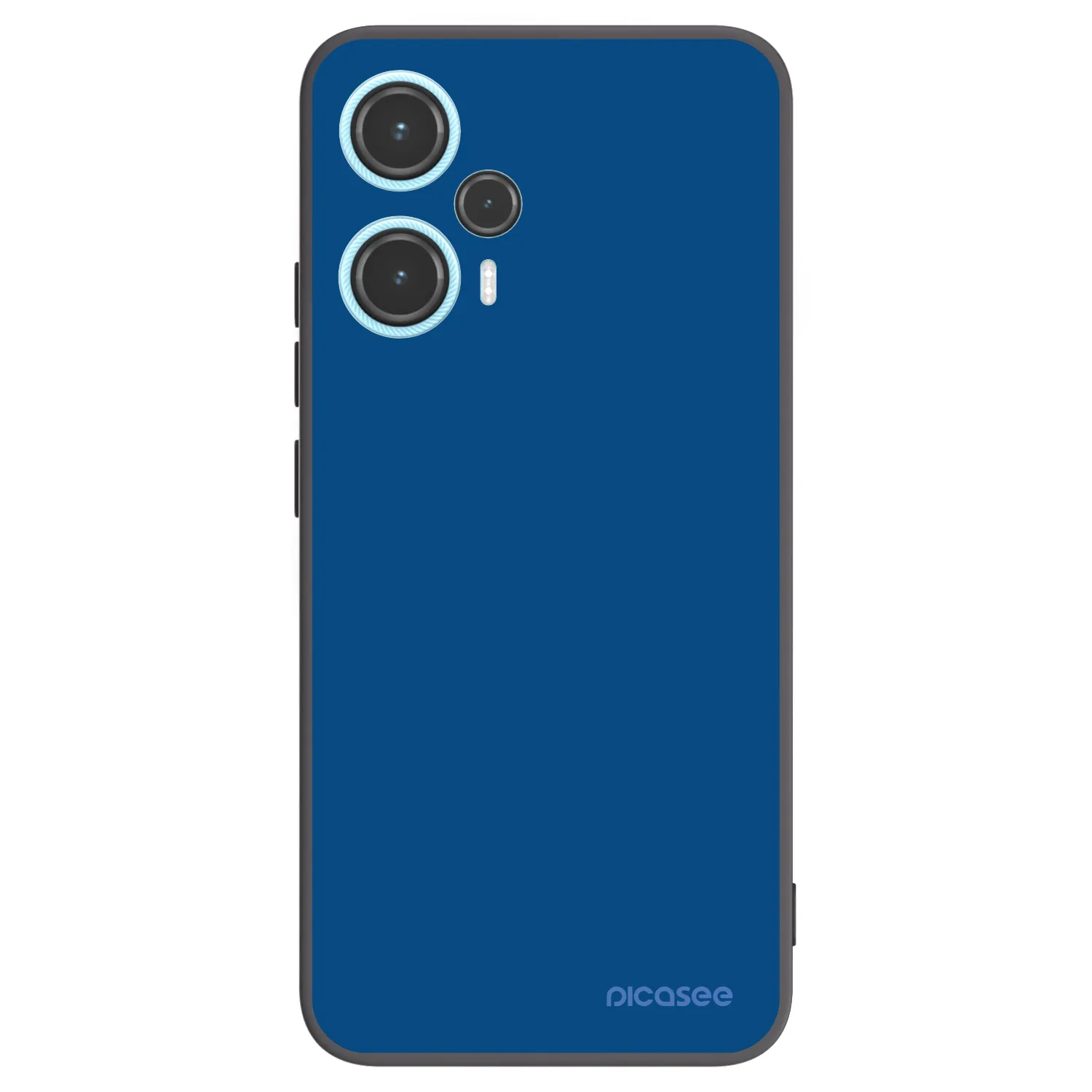 Picasee Μαύρη θήκη σιλικόνης για Xiaomi Poco F5 - Navy Blue