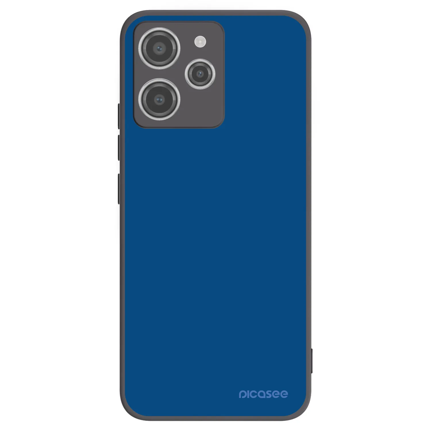 Picasee Μαύρη θήκη σιλικόνης για Xiaomi Redmi 12 4G - Navy Blue