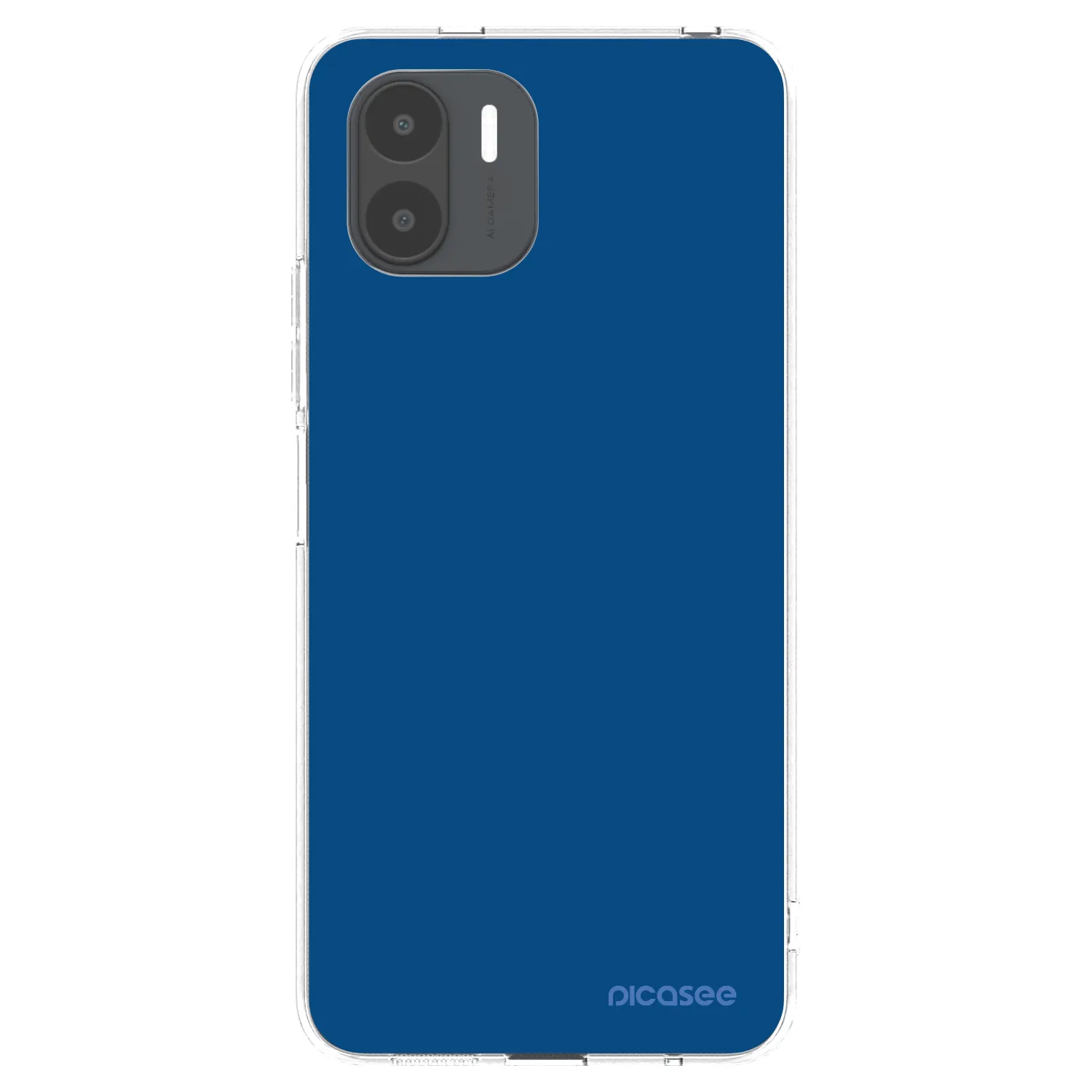 Picasee διαφανής θήκη σιλικόνης Xiaomi Redmi A2 - Navy Blue