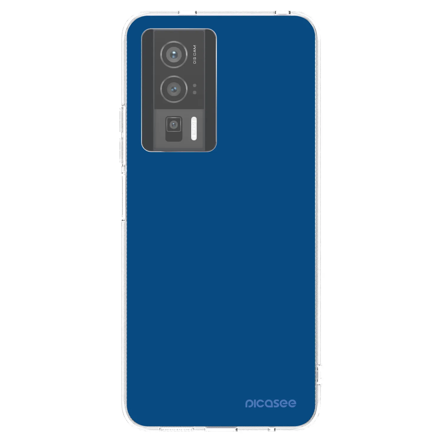 Picasee διαφανής θήκη σιλικόνης Xiaomi Poco F5 Pro 5G - Navy Blue