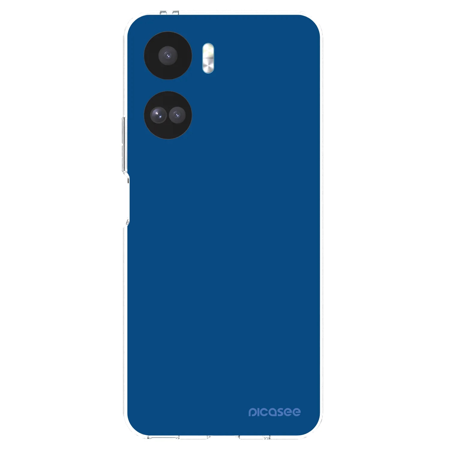 Picasee διαφανής θήκη σιλικόνης Honor 90 Lite 5G - Navy Blue