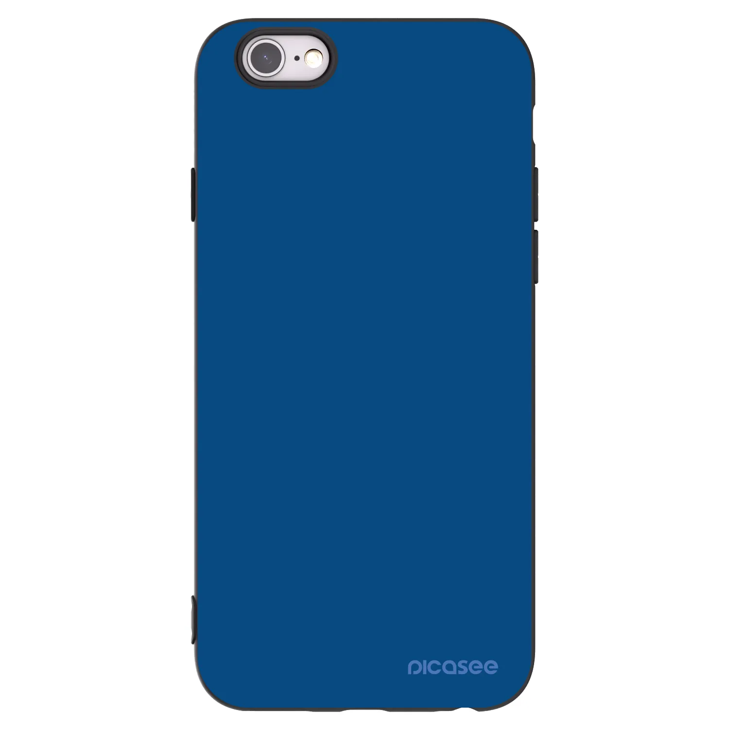 Picasee Μαύρη θήκη σιλικόνης για Apple iPhone 6/6S - Navy Blue