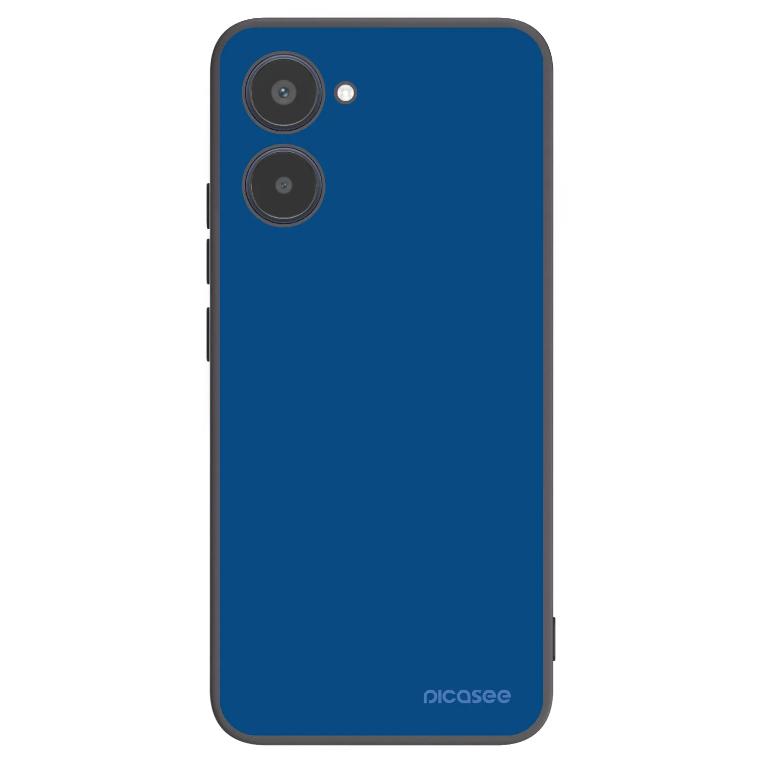 Picasee Μαύρη θήκη σιλικόνης για Realme 10 4G - Navy Blue