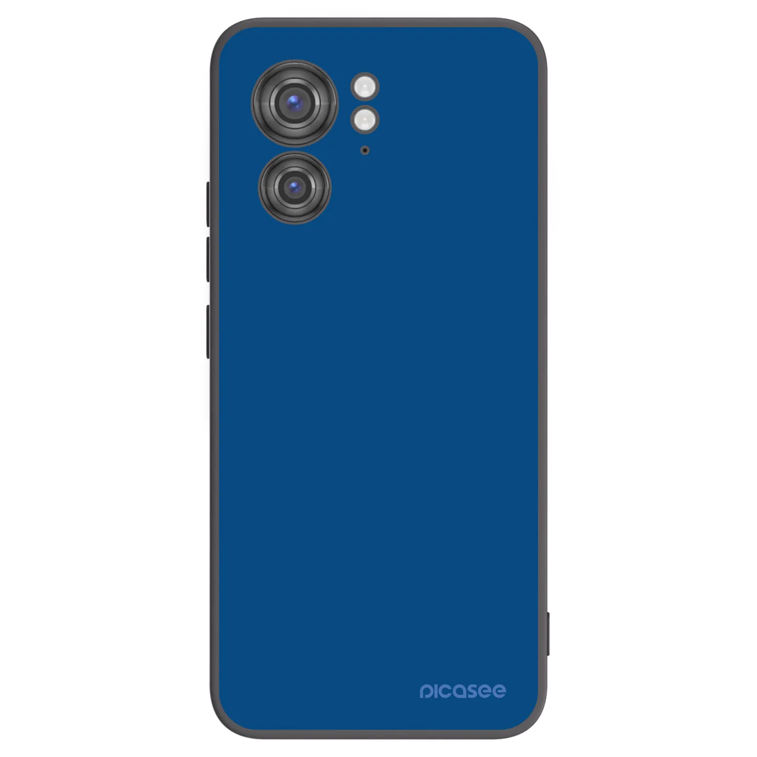 Picasee Μαύρη θήκη σιλικόνης για Motorola Edge 40 - Navy Blue
