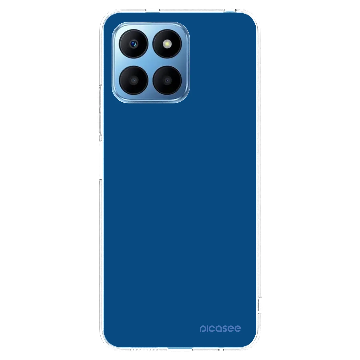 Picasee διαφανής θήκη σιλικόνης Honor 70 Lite - Navy Blue