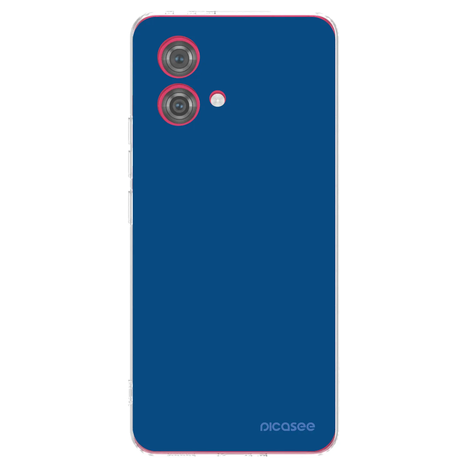 Picasee διαφανής θήκη σιλικόνης Motorola Moto G84 5G - Navy Blue