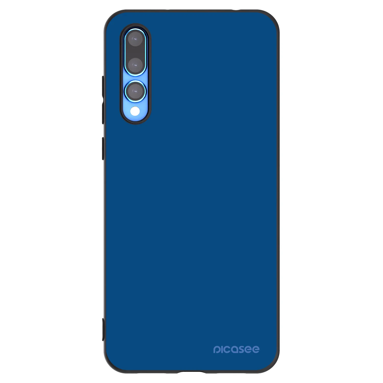 Picasee Μαύρη θήκη σιλικόνης για Huawei P20 Pro - Navy Blue