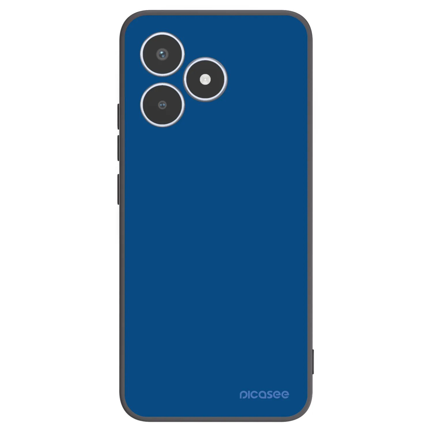 Picasee Μαύρη θήκη σιλικόνης για Realme C53 - Navy Blue